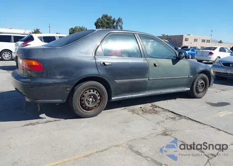 1995 Honda Civic Lx from USA, damaged, VIN JHMEG8659SS019526